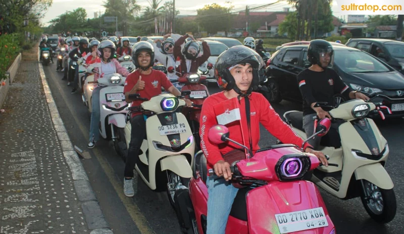 Peringati HUT ke-80 RI, Asmo Sulsel Gelar Convoy Merdeka dengan Honda Stylo 160 1 Peringati HUT ke-80 RI, Asmo Sulsel Gelar Convoy Merdeka dengan Honda Stylo 160
