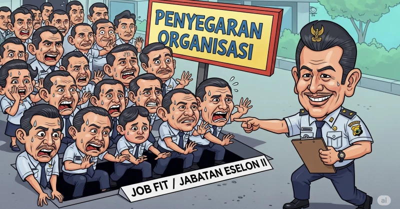 34 Pejabat Eselon II di Muna Barat Jalani Uji Kompetensi untuk Penyegaran Organisasi