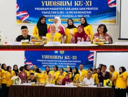 Yudisium ke-XI FIIKES UMW Kendari, 88 Mahasiswa Lulus Program Sarjana, Magister, dan Profesi