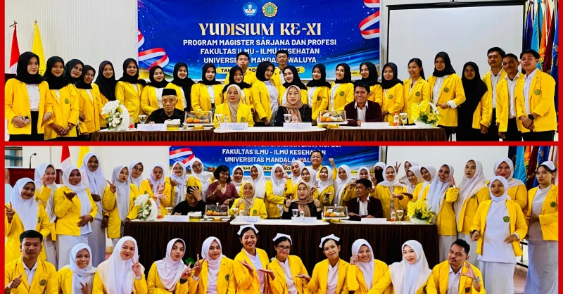 Yudisium ke-XI FIIKES UMW Kendari, 88 Mahasiswa Lulus Program Sarjana, Magister, dan Profesi 3 Yudisium ke-XI FIIKES UMW Kendari, 88 Mahasiswa Lulus Program Sarjana, Magister, dan Profesi