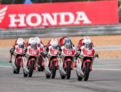 Generasi Baru Pebalap Binaan AHM Melesat Kencang Raih Podium di Thailand Talent Cup