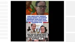 Cek Fakta: Noel Minta KPK Tangkap Jokowi Karena Terima Uang dan Punya Bukti Transfer [SALAH]