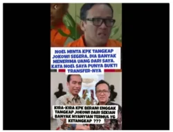 Cek Fakta: Noel Minta KPK Tangkap Jokowi Karena Terima Uang dan Punya Bukti Transfer [SALAH]