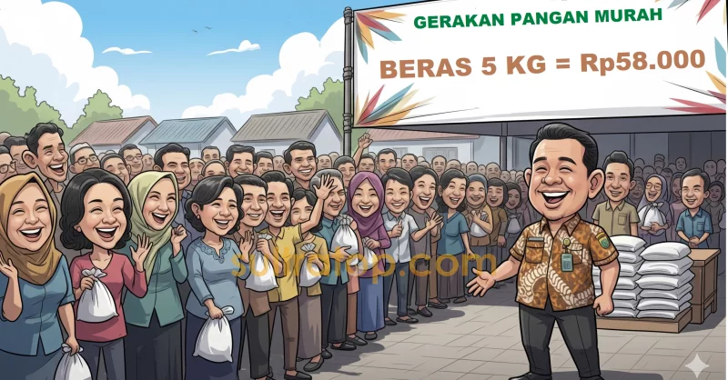 Gerakan Pangan Murah di Mandonga: Pemerintah Siapkan 3 Ton Beras untuk Warga