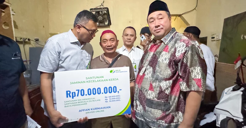 Driver Ojol Tewas Terjebak Unjuk Rasa, Keluarga Dapat Santunan dari BPJS Ketenagakerjaan