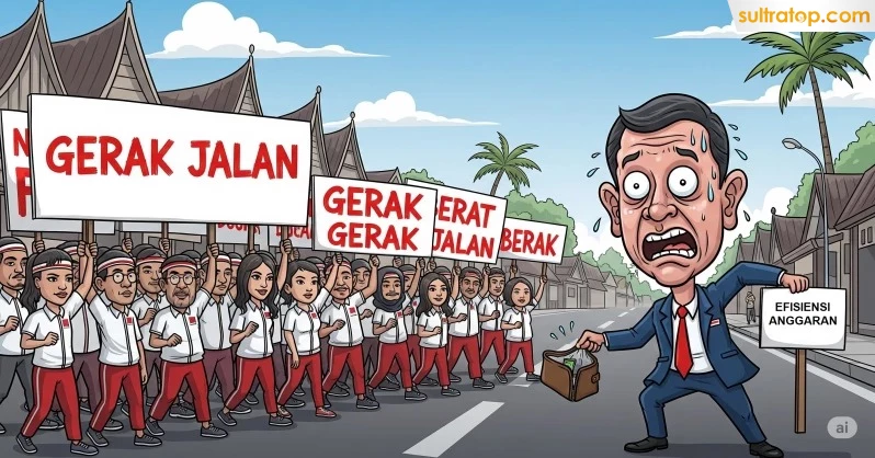 Muna Rayakan HUT RI ke-80 Tanpa Lomba Gerak Jalan, Dihapus Demi Penghematan Anggaran