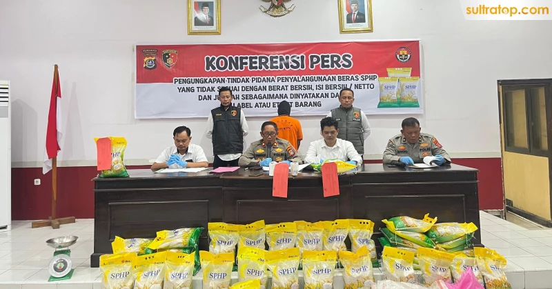 Polisi Bongkar Sindikat Beras Oplosan di Buton, Pelaku Gunakan Karung Bulog Palsu 1 Polisi Bongkar Sindikat Beras Oplosan di Buton, Pelaku Gunakan Karung Bulog Palsu