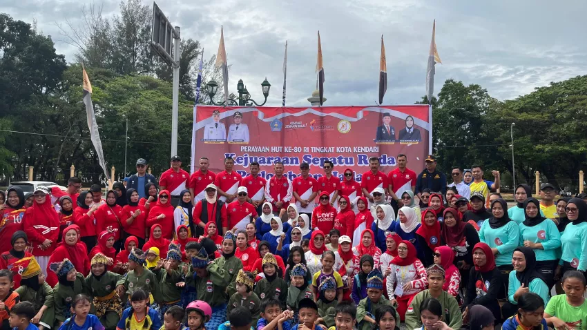 BPR Bahteramas Jadi Salah Satu Sponsor Utama Kejuaraan di Card Free Day Pemkot Kendari