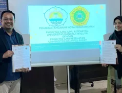 FIIKES UMW Kendari dan FIKES Unsulbar Teken MoU Tingkatkan Mutu SDM Kesehatan