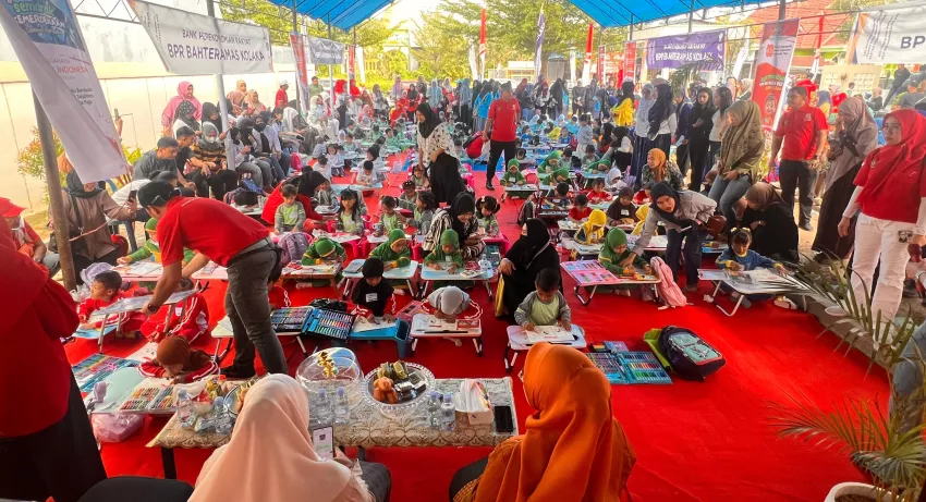 Semarak Kemerdekaan, BPR Bahteramas Kolaka Beri Literasi hingga Lomba Khusus Guru dan Pelajar