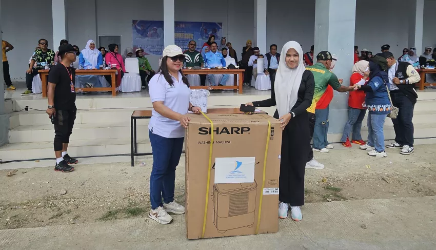 BPR Bahteramas Bombana Turut Meriahkan Jalan Santai dan Car Free Day di Rumbia