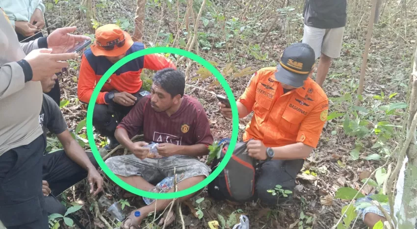 Warga Batauga yang Hilang di Hutan Desa Molagina Ditemukan Selamat dalam Kondisi Lemas