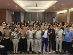 Asmo Sulsel Gandeng Jasa Raharja dan Kepolisian Gelar Edukasi Safety Riding untuk Karyawan PNM Makassar