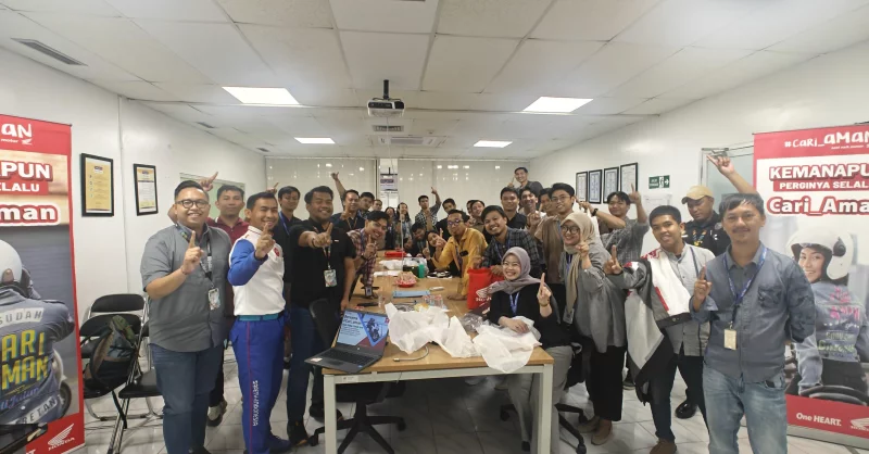 Asmo Sulsel Gelar Edukasi Safety Riding untuk Karyawan PT Nippon Indosari Corpindo 1 Asmo Sulsel Gelar Edukasi Safety Riding untuk Karyawan PT Nippon Indosari Corpindo