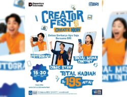 Hadirkan Creator Fest 2025, BRI Siapkan Wadah Kreativitas Masyarakat