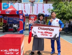 Honda DBL Roadshow Panaskan SMAN 2 Makassar Jelang DBL 2025
