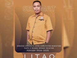 Buron 11 Tahun, Anggota DPRD Wakatobi Litao Resmi Jadi Tersangka Kasus Pembunuhan