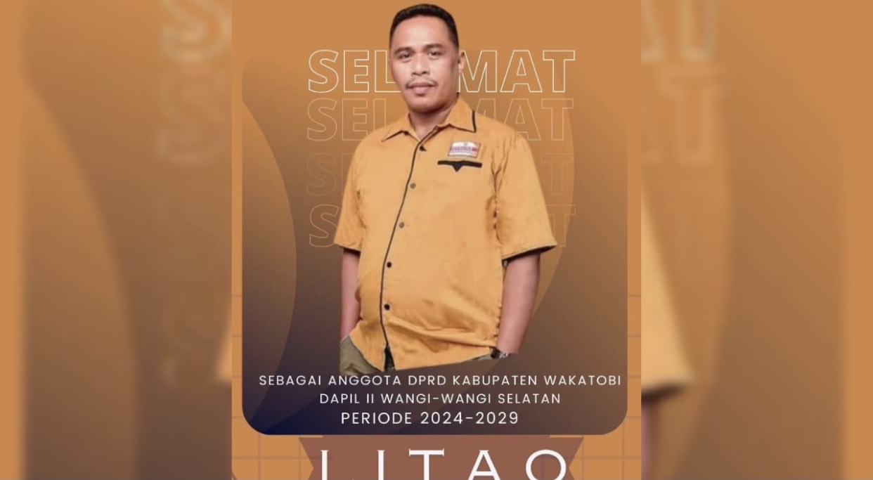 Buron 11 Tahun, Anggota DPRD Wakatobi Litao Resmi Jadi Tersangka Kasus Pembunuhan