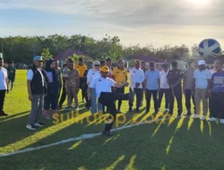 La Ode Darwin Resmi Buka Turnamen Sepak Bola KONI Cup I, Diikuti 24 Klub