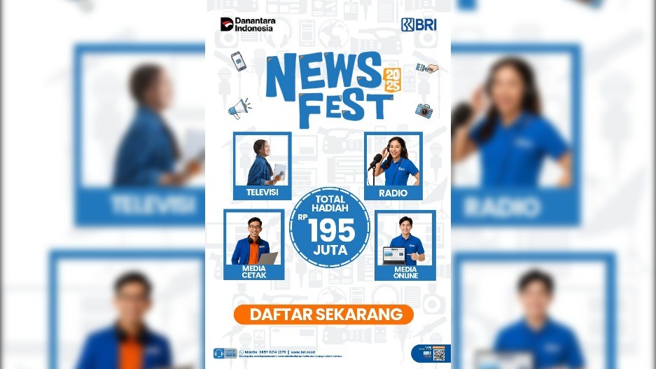 Sambut HUT ke-130, BRI Jaring Karya Jurnalistik Inspiratif Melalui News Fest 2025