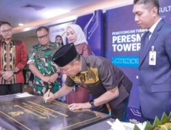 Gubernur ASR Resmikan Penggunaan Tower Bank Sultra 14 Lantai