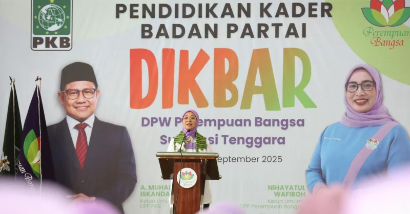 Pendidikan Kader Perempuan Bangsa di Baubau, Rustini Muhaimin Dorong Perempuan Jadi Pemimpin Perubahan 1 Pendidikan Kader Perempuan Bangsa di Baubau, Rustini Muhaimin Dorong Perempuan Jadi Pemimpin Perubahan