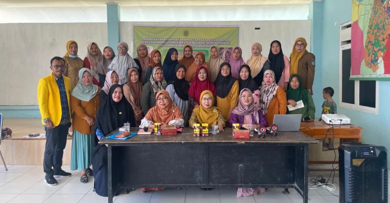 UMW Kendari Latih Masyarakat Pesisir Nambo Cegah MDR TB