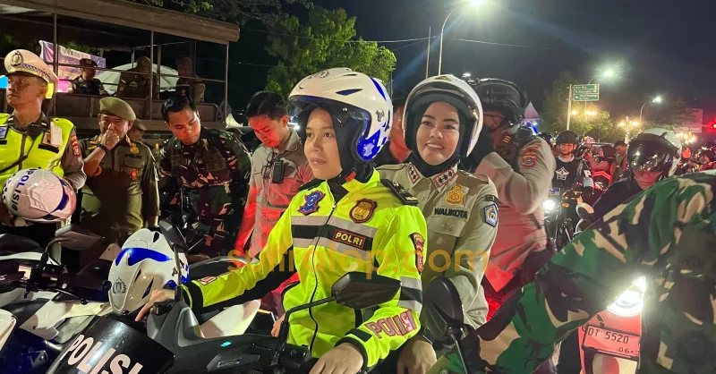 Wali Kota Siska Pimpin Patroli Gabungan di Kendari, 220 Personel Terlibat 1 Wali Kota Siska Pimpin Patroli Gabungan di Kendari, 220 Personel Terlibat