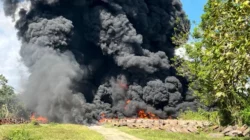 Pabrik Vulkanisir Ban Bekas di Konawe Selatan Terbakar, Warga Panik Dengar Ledakan 9 Pabrik Vulkanisir Ban Bekas di Konawe Selatan Terbakar, Warga Panik Dengar Ledakan