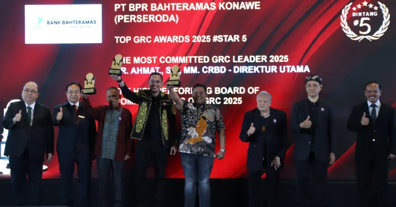Keren! BPR Bahteramas Konawe Borong Trofi Top GRC Awards Bintang 5 di Jakarta 1 Keren! BPR Bahteramas Konawe Borong Trofi Top GRC Awards Bintang 5 di Jakarta