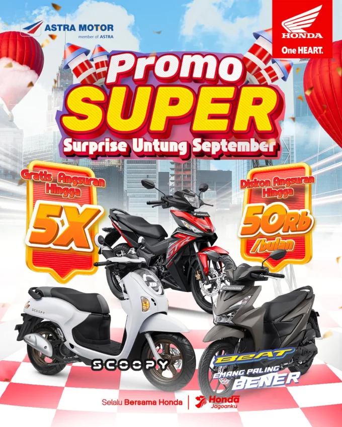 Jelang Periode Nataru, BRI Siapkan Uang Tunai Rp24,6 Triliun 2 Iklan Astra Honda Motor Sultratop