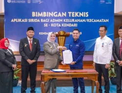Bank Sultra Serahkan Aplikasi SIRIDA kepada Pemkot Kendari, Dorong Digitalisasi Retribusi Daerah