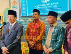 Menag Lantik 89 Dewan Hakim dan Pengawas STQH Nasional 2025 di Sultra