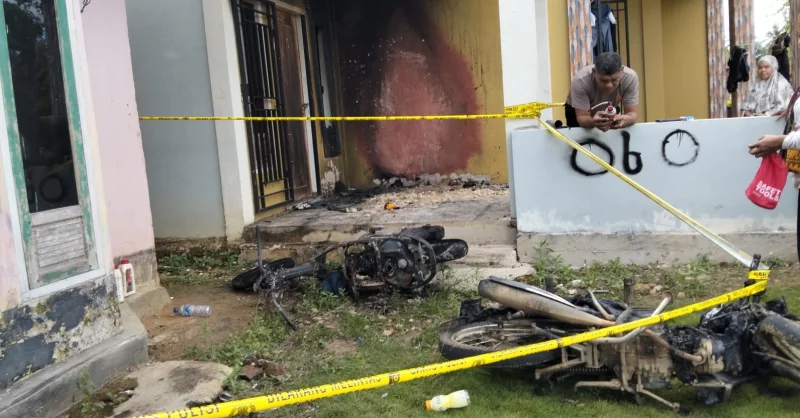 Dua Sepeda Motor Terbakar di Muna, Satu Milik BTPN Syariah