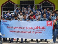 Asmo Sulsel Gandeng Polres Gowa Edukasi Siswa Madrasah Aliyah Madani soal Safety Riding