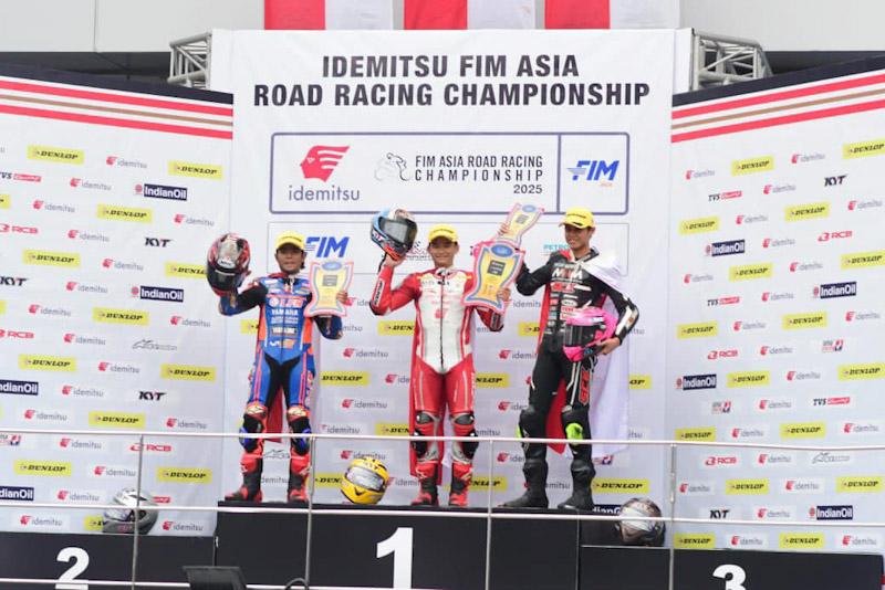 CBR Series Melesat, Pebalap Astra Honda Raih Tiga Podium di ARRC Malaysia 2025