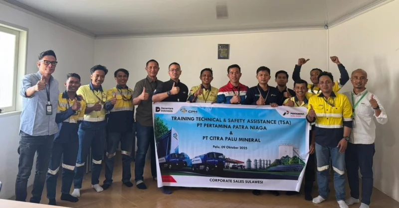 Pertamina Patra Niaga Sulawesi Gelar Technical & Safety Assistance di PT Citra Palu Mineral