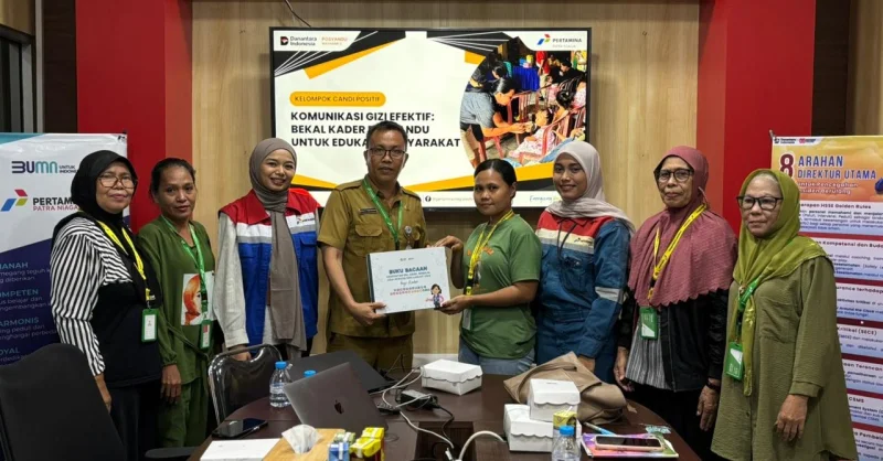 Pertamina Patra Niaga Regional Sulawesi Tingkatkan Kapasitas Kader Posyandu Pesisir Lewat Pelatihan Komunikasi Gizi Efektif 1 Pertamina Patra Niaga Regional Sulawesi Tingkatkan Kapasitas Kader Posyandu Pesisir Lewat Pelatihan Komunikasi Gizi Efektif