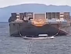 Pencarian Korban Tabrakan Kapal Tongkang di Selat Tampo, Satu Nelayan Ditemukan Meninggal