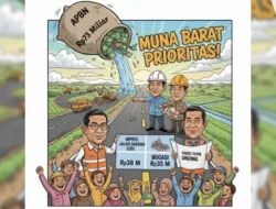 Bupati La Ode Darwin Berhasil Bawa Rp73 Miliar Dana APBN untuk Jalan dan Irigasi di Muna Barat