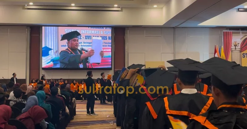 275 Mahasiswa STIMIK Bina Bangsa Kendari Resmi Diwisuda