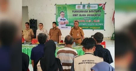 Jaelani dan Bupati Buton Kompak Dorong Ketahanan Pangan Lewat Pembagian Bibit Produktif
