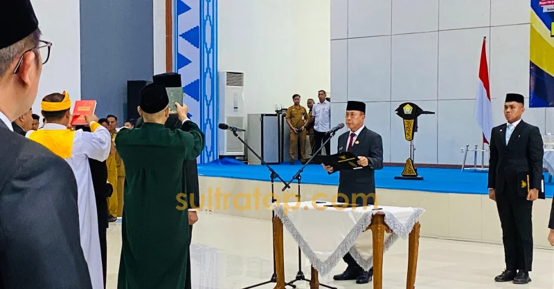 Gubernur Andi Sumangerukka Rombak 270 Pejabat Pemprov Sultra, Pastikan Tak Ada Titipan