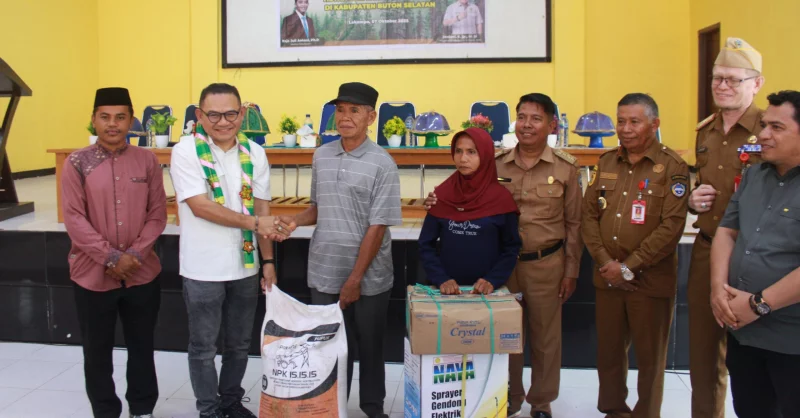 Lewat Bimtek, Jaelani Dorong Pengembangan Ekonomi dari Hasil Hutan Bukan Kayu di Buton Selatan