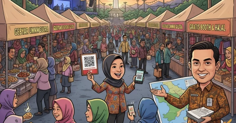 Lebih dari 100 UMKM Meriahkan STQH Nasional 2025 di Kendari, Booth Disiapkan Gratis oleh Pemprov Sultra