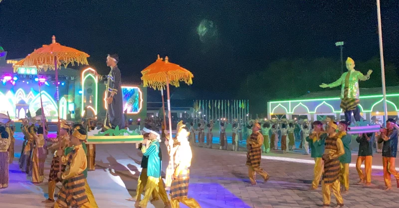 Tari Sila Islam Buton Hiasi Pembukaan STQH Nasional 2025 di Sultra, Ini Maknanya