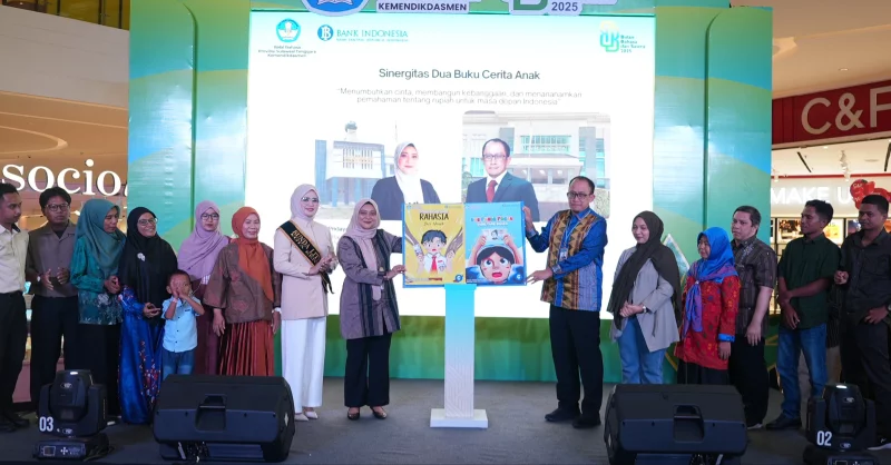 BI Sultra Luncurkan Buku Cerita untuk Dorong Literasi Keuangan Anak Usia Dini