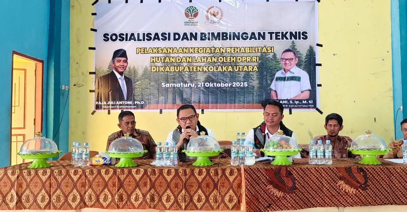 Bersama BPDAS, Jaelani Tebar Semangat Rehabilitasi Hutan di Kolaka Utara 3 Bersama BPDAS, Jaelani Tebar Semangat Rehabilitasi Hutan di Kolaka Utara