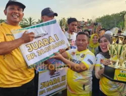Tampo FC Rebut Juara I KONI Cup I Muna Barat, Tumbangkan Galaxy FC 2-1 di Final