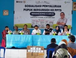 Jaelani Kawal Program Pupuk Bersubsidi di Konawe untuk Dukung Swasembada Pangan